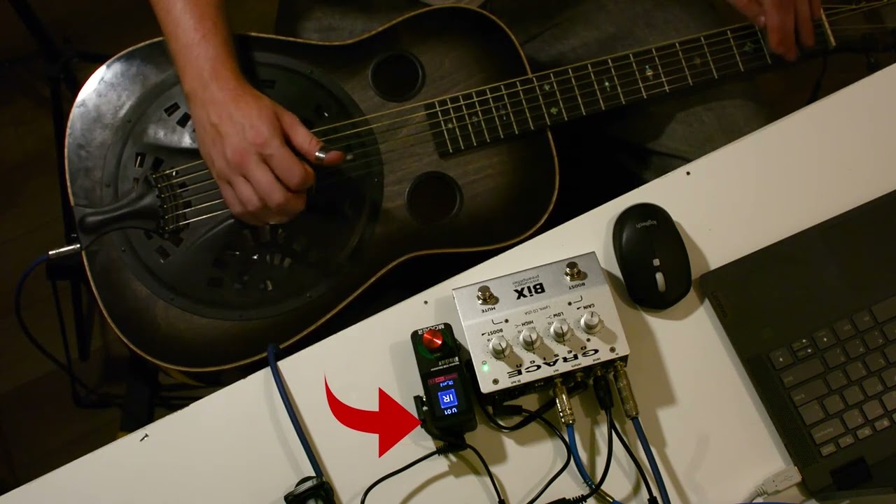 Testing Acoustic Impulse Responses for Dobro on the Mooer Radar IR Loader