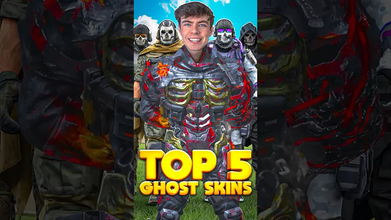 ТОП-5 ЛУЧШИХ ОБЛИКОВ ПРИЗРАКОВ в COD Mobile
