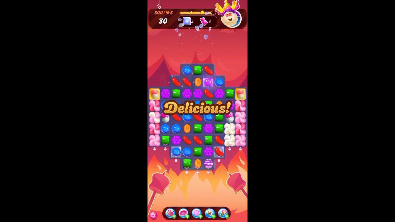 Candy Crush Saga Level 500