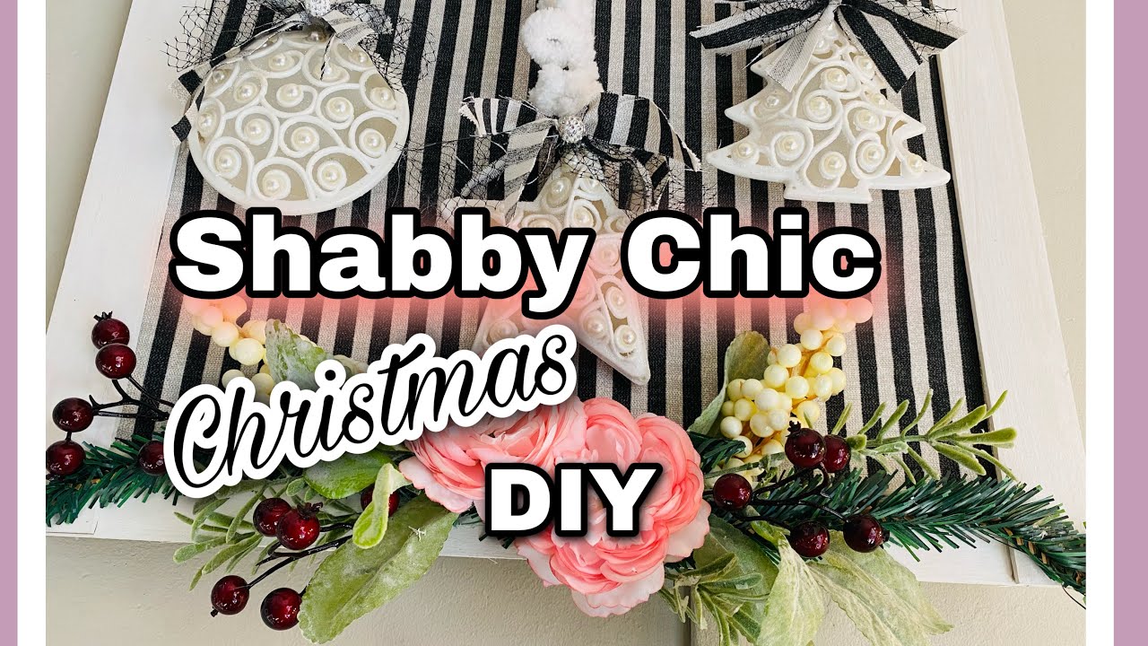 Modern Shabby Chic DIY / shabby chic decor / Leenys Shabby Tuesdays