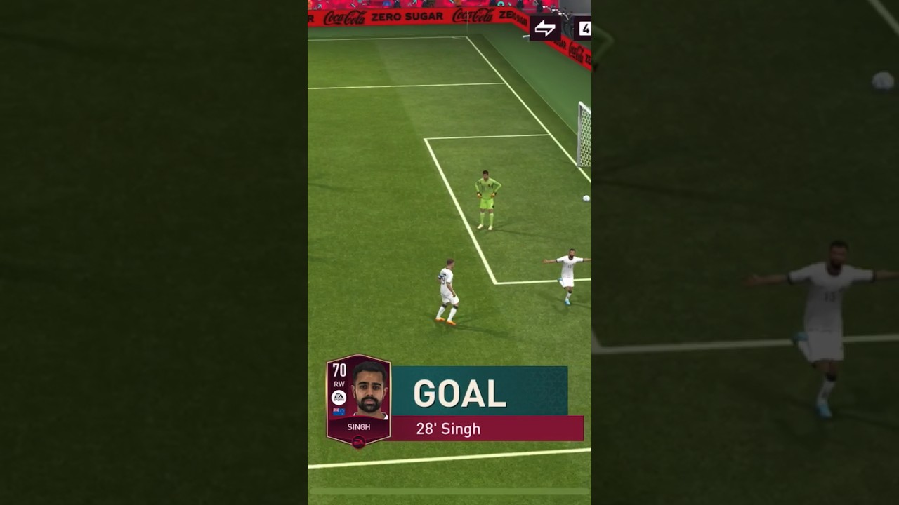 Singh goal a incredible and brilliant goal by backflip #football #trendingshorts #viralshort