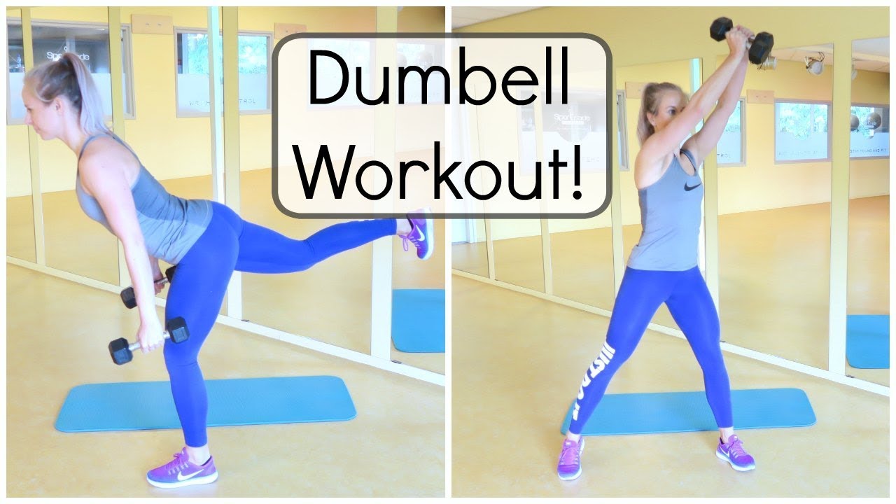 20 min. Dumbell Workout - Full Body Krachttraining