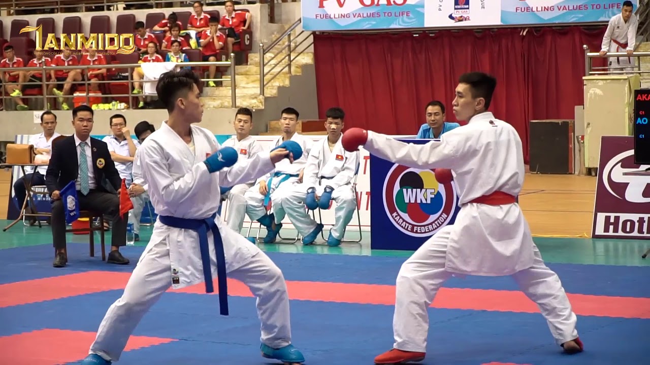 CHUNG KẾT KUMITE ĐỒNG ĐỘI NAM 1 AKA. HCM - AO. BỘ CÔNG AN - VÔ ĐỊCH QUỐC GIA KARATE 2019