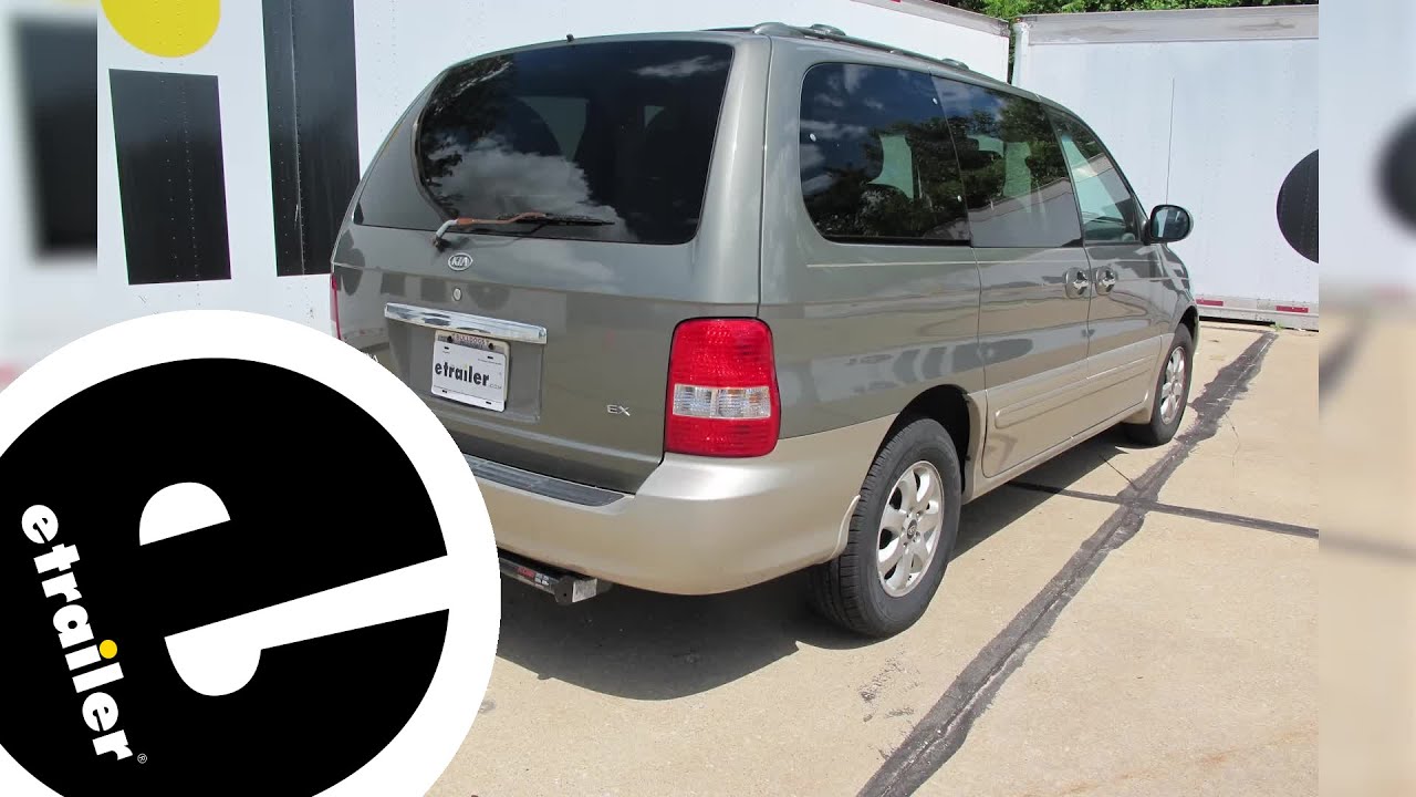 etrailer | Install: Curt Trailer Hitch Receiver on a 2005 Kia Sedona