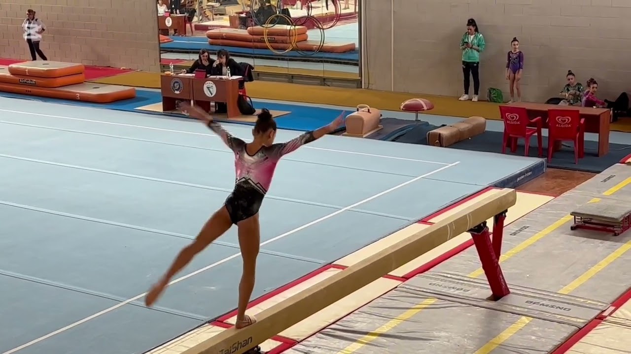 Alessia Comin seconda prova base Arcore A5 ginnastica artistica CSB