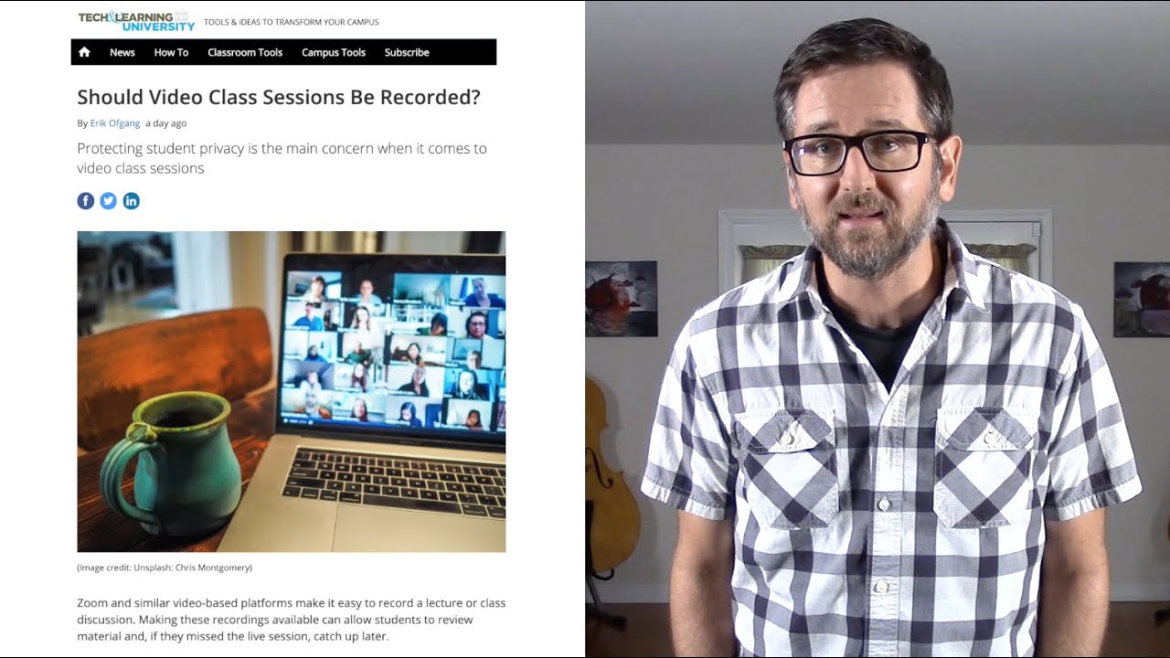 Should Class Sessions Be Recorded (Tech &Learning University) | #TheSingleIssue | Dr. Lodge McCammon