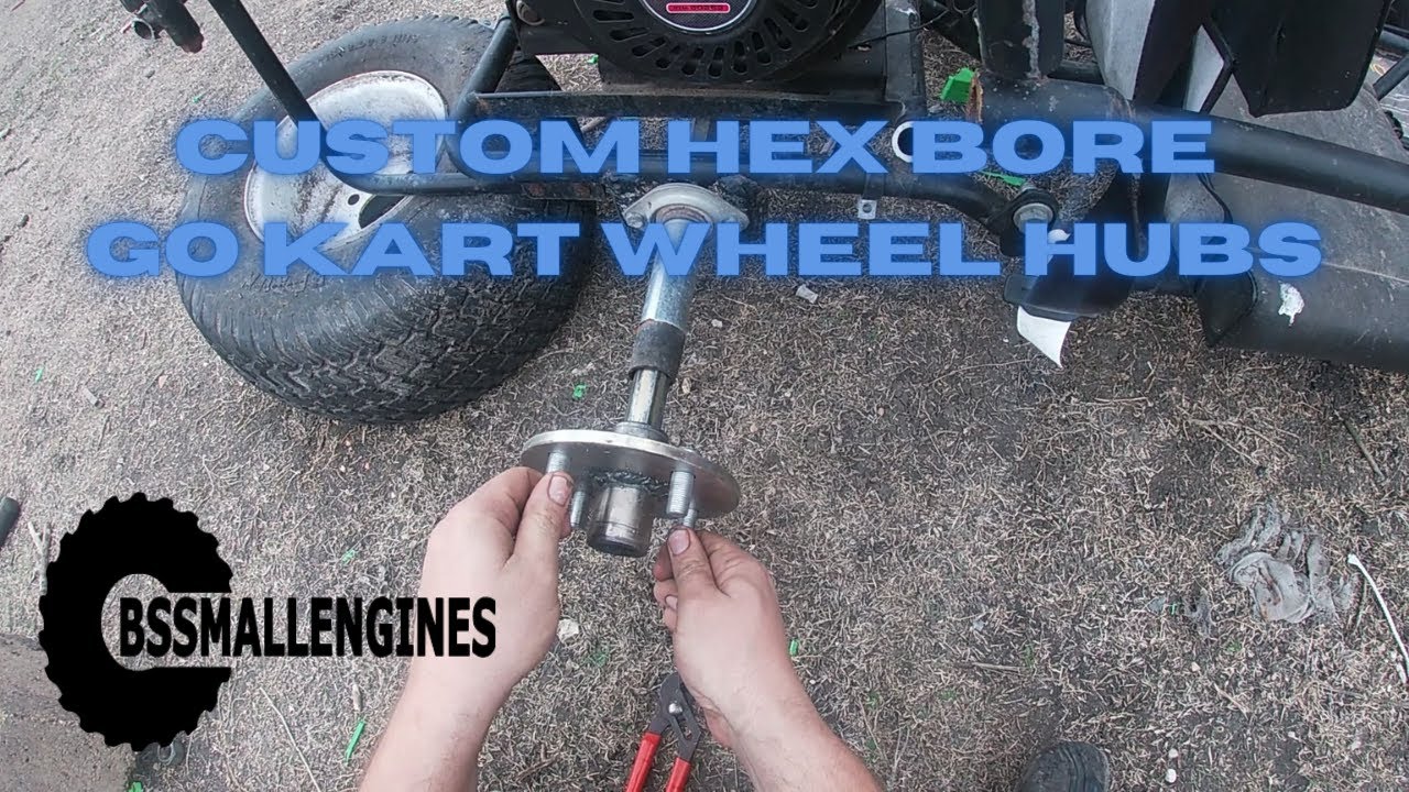 Custom Hex Bore Go-Kart Wheel Hubs