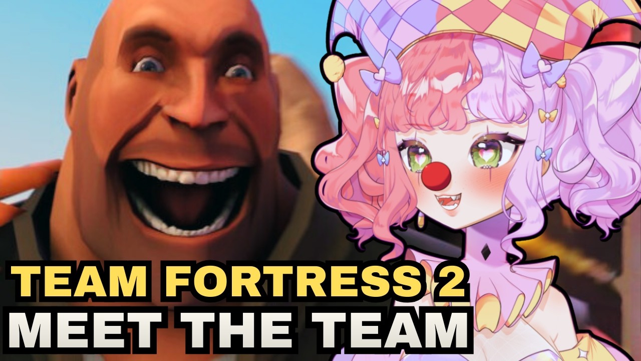 These people are CRAZY | TF2’s “Meet the Team” | Vtuber Reacts