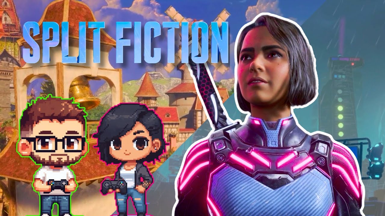Split Fiction Co-Op Gameplay: Assassin's Creed Meets Cyberpunk?!