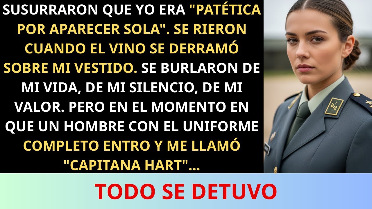 Se burlaron de mí por venir solo; entonces un hombre uniformado se acercó y me llamó ‘Capitán’.