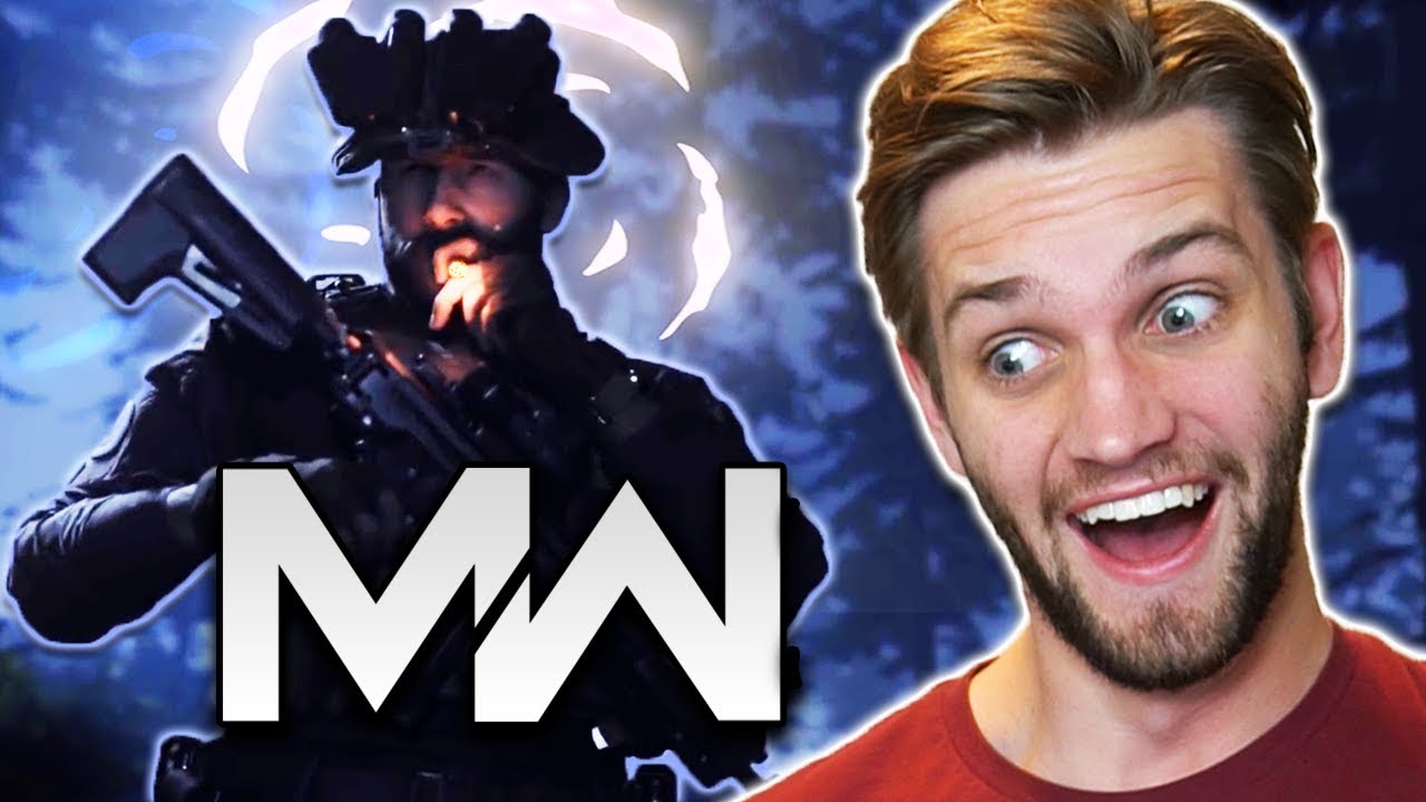 РЕАКЦИЯ НА CALL OF DUTY MODERN WARFARE... МЫ ЖДАЛИ ЭТОГО 8 ЛЕТ! (Официальная реакция на трейлер)
