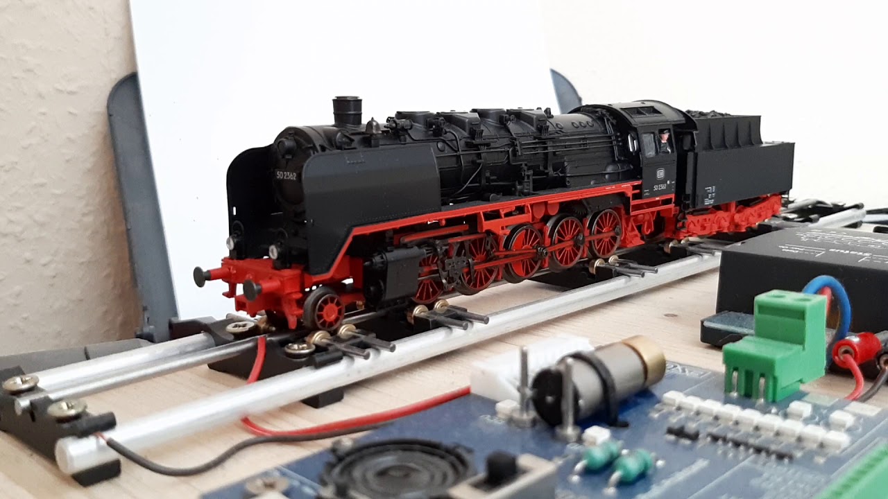 Märklin 29825 Dampflok BR 50 mit Faulhaber und ESU LokSound V5 und ESU 50340 Duo-Lautsprecher 20x40