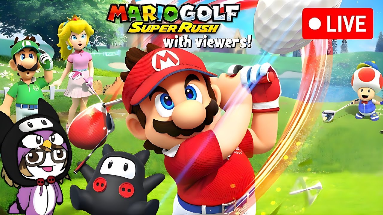 Mario Golf Super Rush Online Matches Ep. 10 | Golfing w/ viewers! #shorts