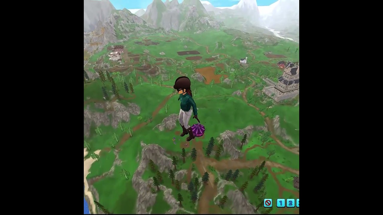 Flying to the circus (star stable glitch)