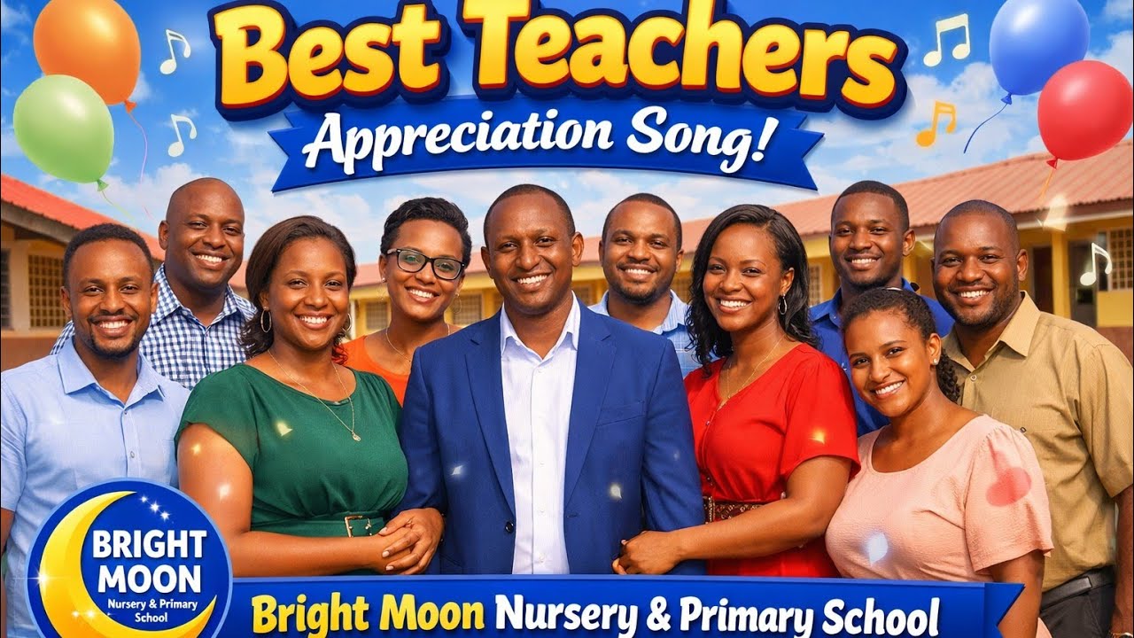 Bright Moon Teachers Appreciation Song 🎶 | #Bright Moon Nursery and Primary School #davidofficialtv