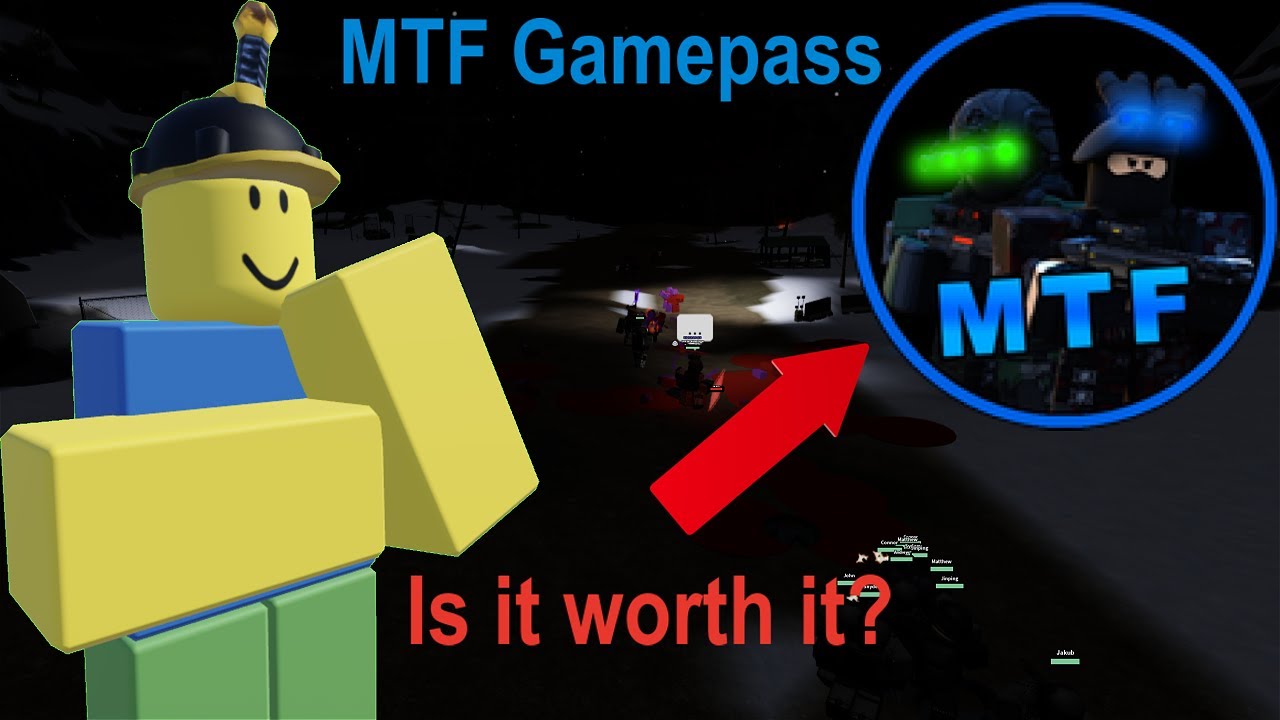 SCP:The red lake MTF Gamepass Review {Roblox}