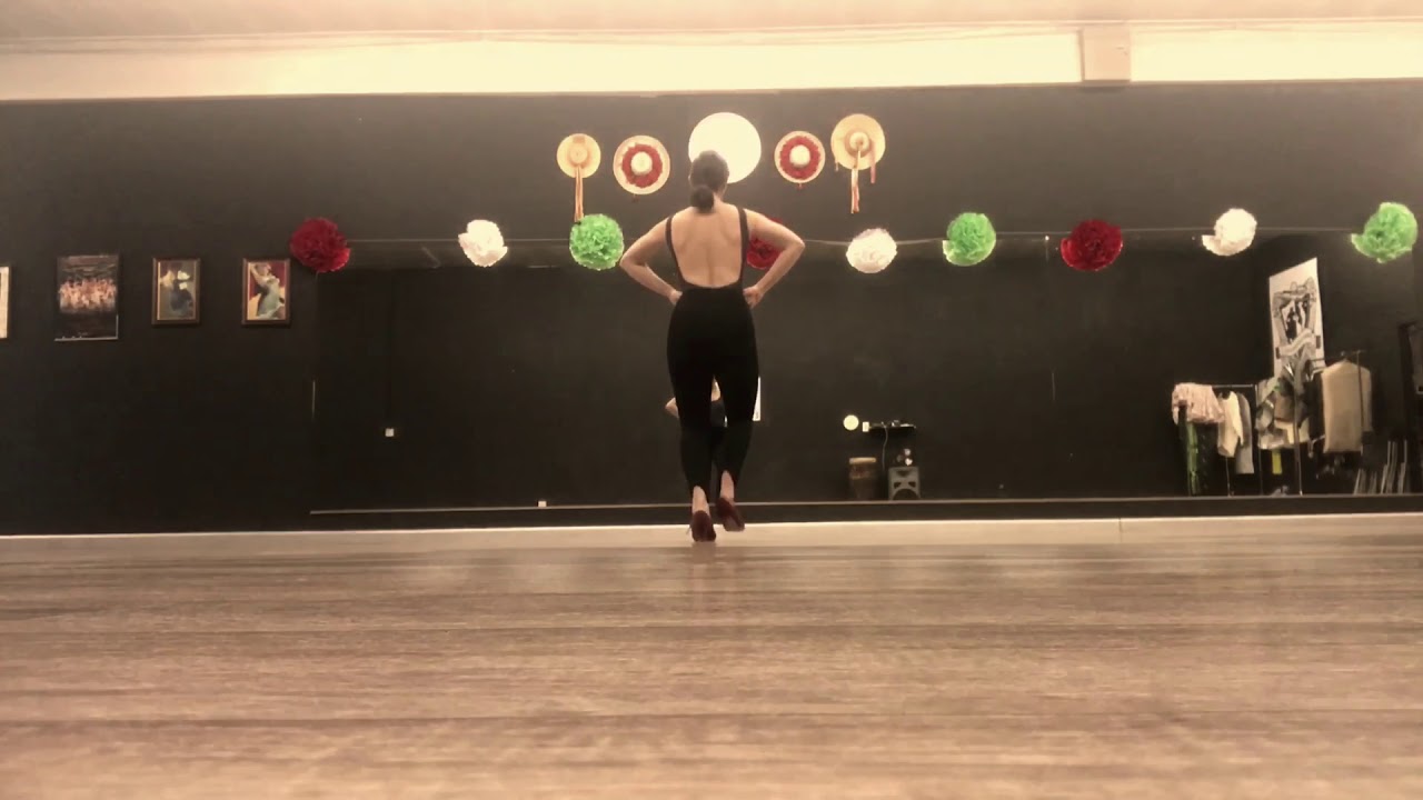 Folklorico Tutorial: Zapateado de Tres - Maestra Kareli