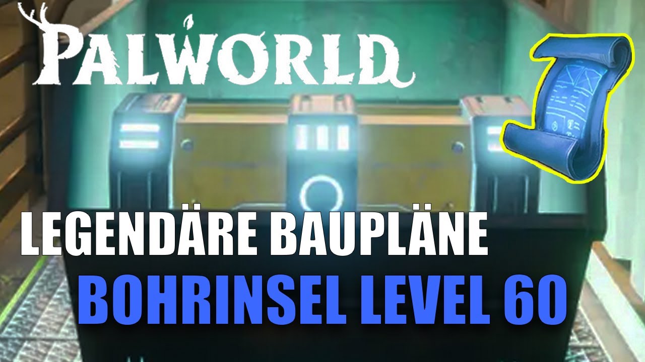 Palworld Feybreak - Bohrinsel LEVEL 60 GOLDENE KISTE