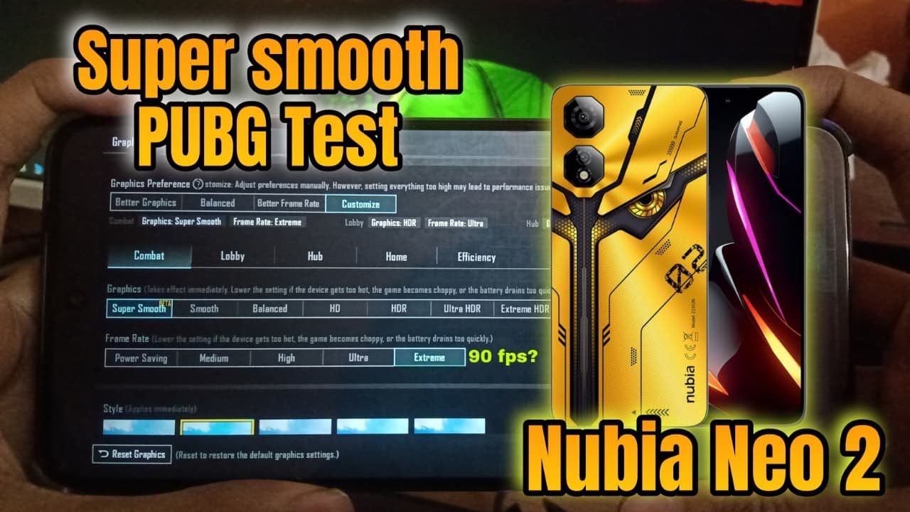 Super Smooth PUBG Mobile Gameplay on ZTE Nubia Neo 2 | Super Smooth  Test with voiceover Hindi/Urdu