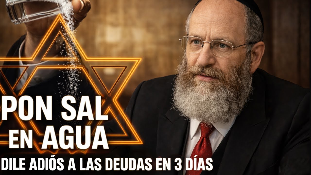 HAZLO Esta NOCHE  El RITUAL Judío Del VASO Con SAL Que ATRAE Dinero En 3 Días