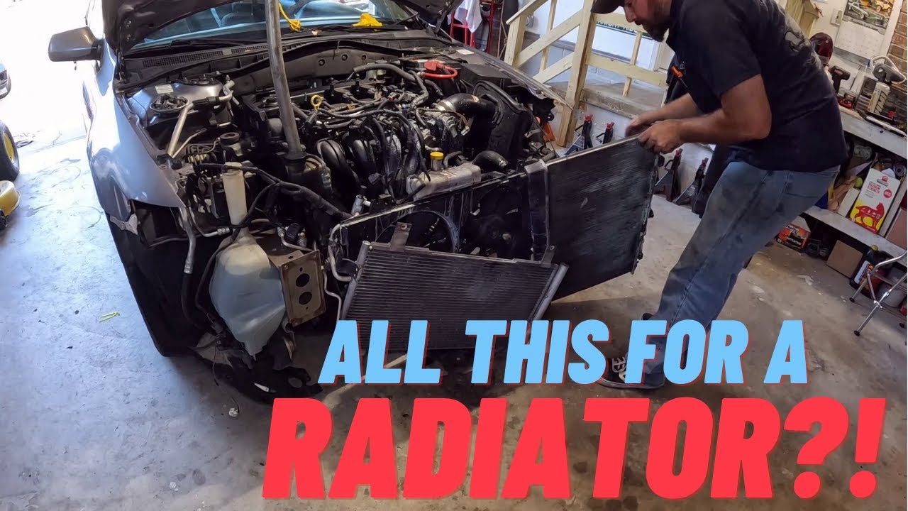 Radiator Swap in a 2007 Mazda 6 called the 