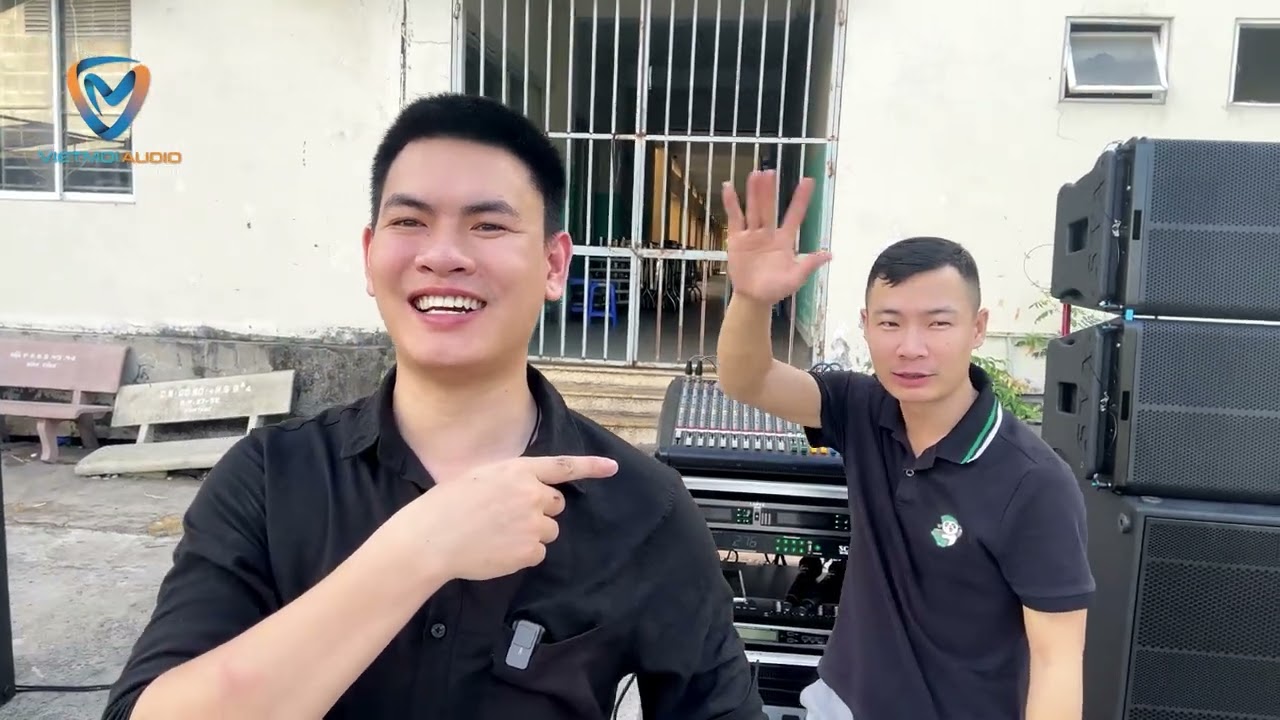 DÀN ÂM THANH SỰ KIỆN nhỏ gọn phục vụ 300 - 500 khách, đánh bay cái nóng Sài Gòn