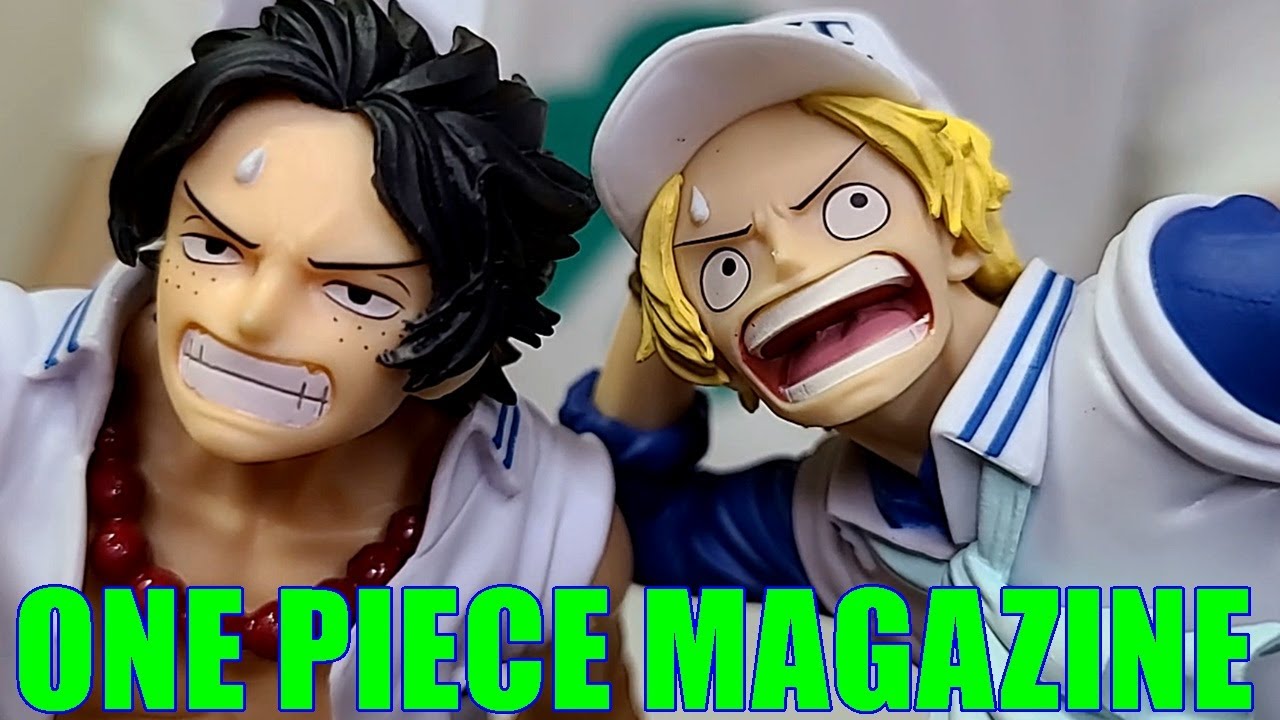 ACE SABO Figure One Piece Magazine BANDAI