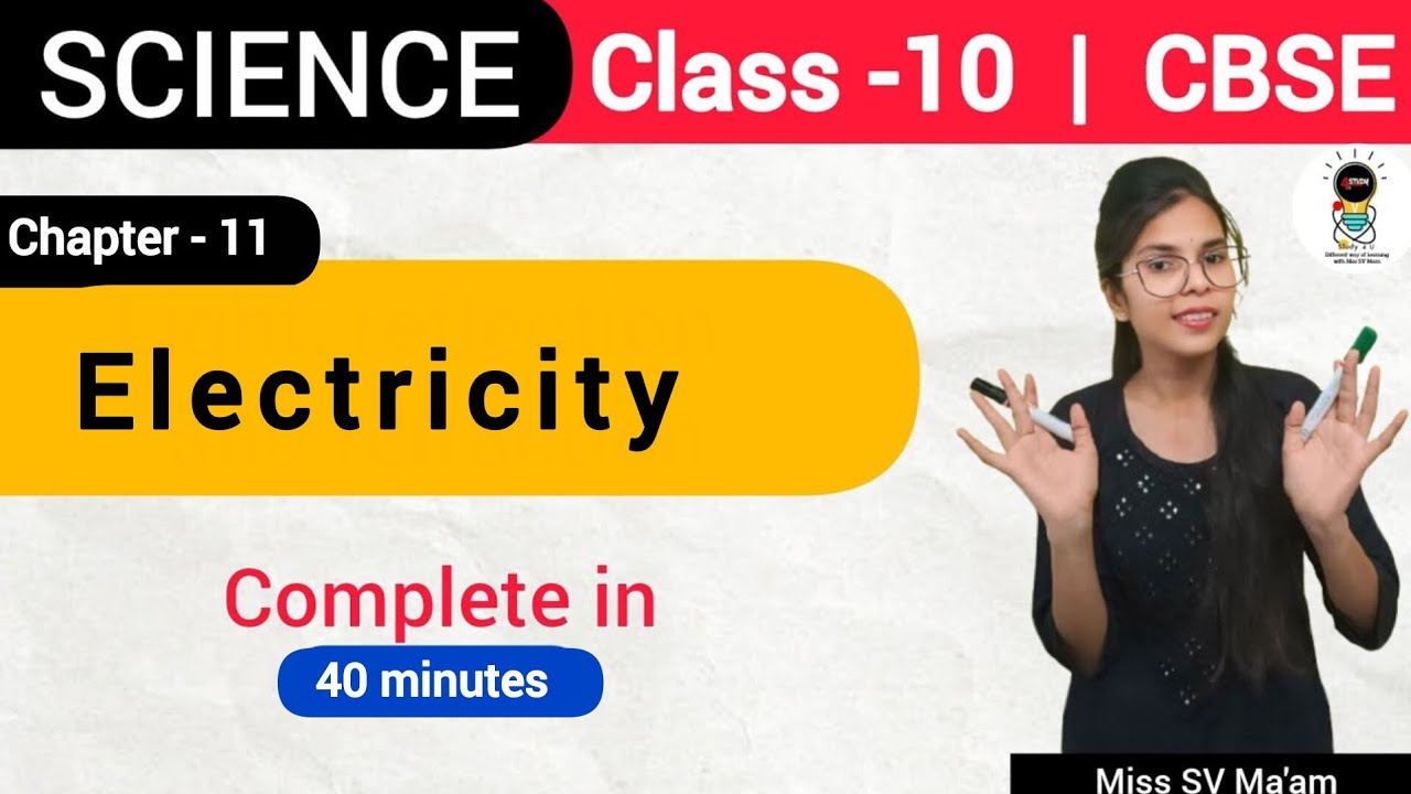 Electricity Class 10 Science | One Shot Revision | CBSE Board