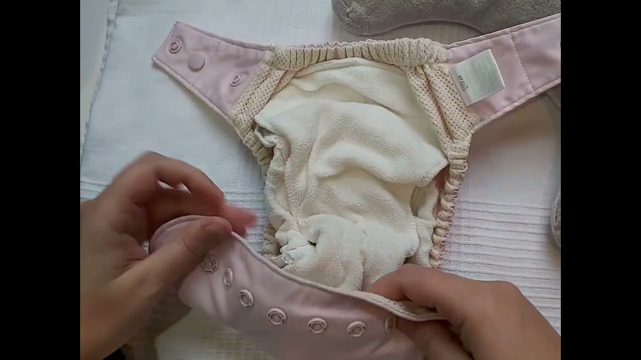 How to fit a GroVia Hybrid All in 2 cloth diaper