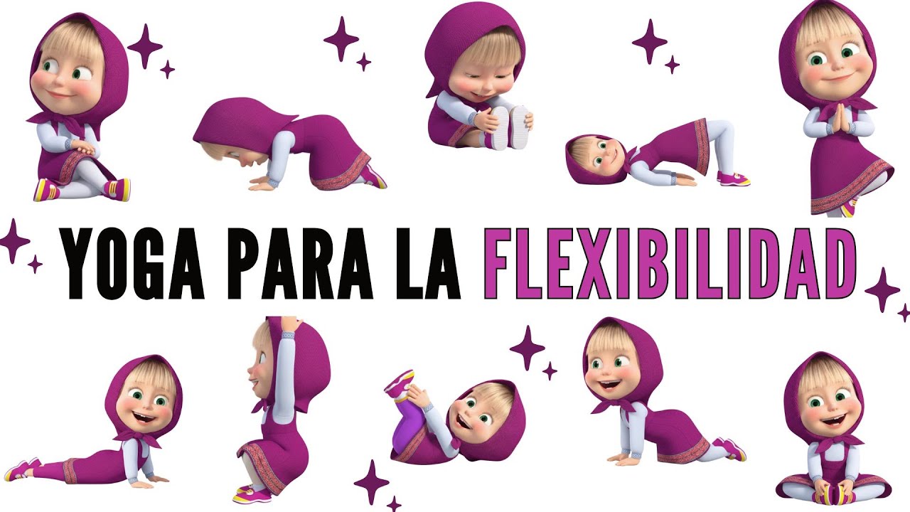 Yoga con Masha | Estiramientos divertidos y calma suave | Yoga para niños | Yoga con Maria