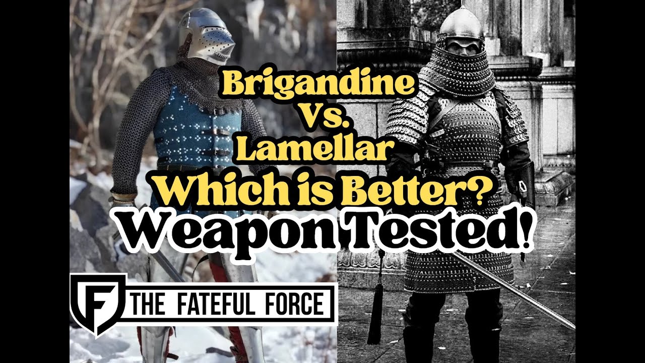 Lamellar vs Brigandine. Weapon Tested!