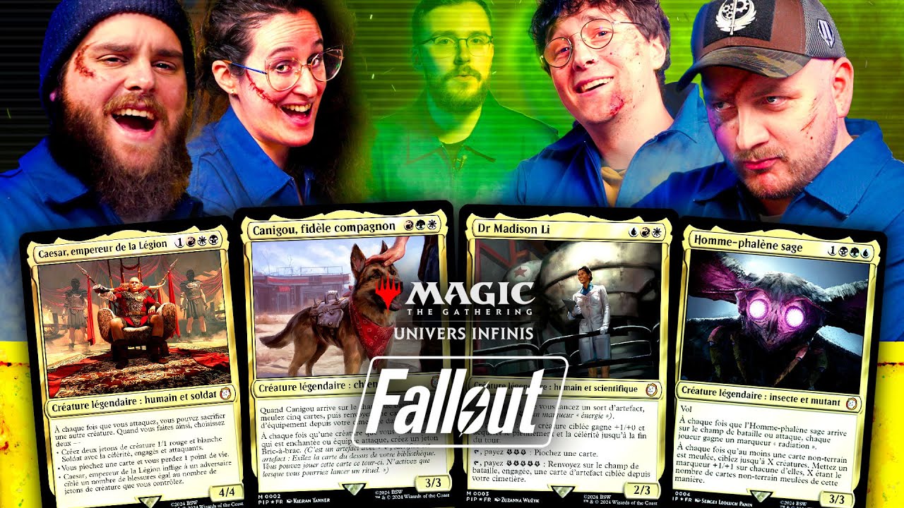 Magic x FALLOUT avec Adyboo, Pia, Quendigoldo et Lynkus - Gameplay Commander Multi #publicit&eacute;
