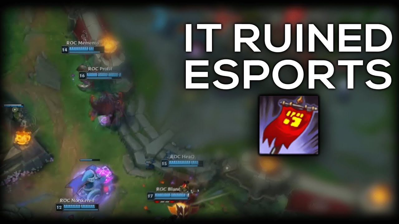 How This ONE Thing Single-Handedly Ruined Competitive League of Legends