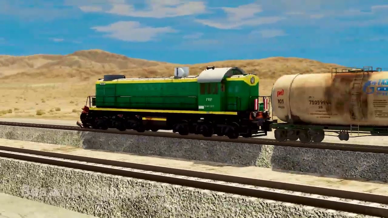 Epic Trains vs High Speed Crashes & Ultimate Derailments #12 – BeamNG.drive | BeamNG High Speed