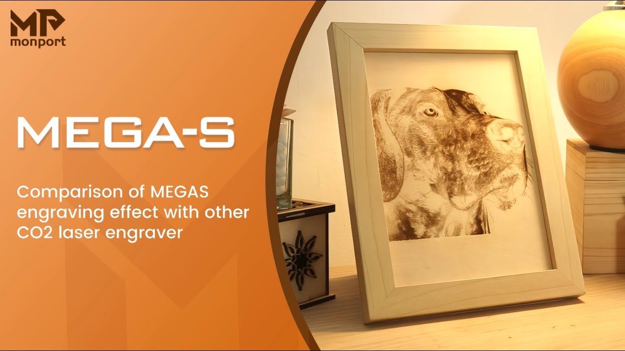 Engraving Quality of MEGA-S Laser revolutionary optical solution