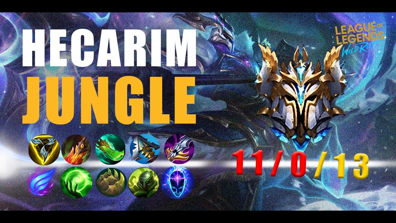 Hecarim is still good in Wild Rift