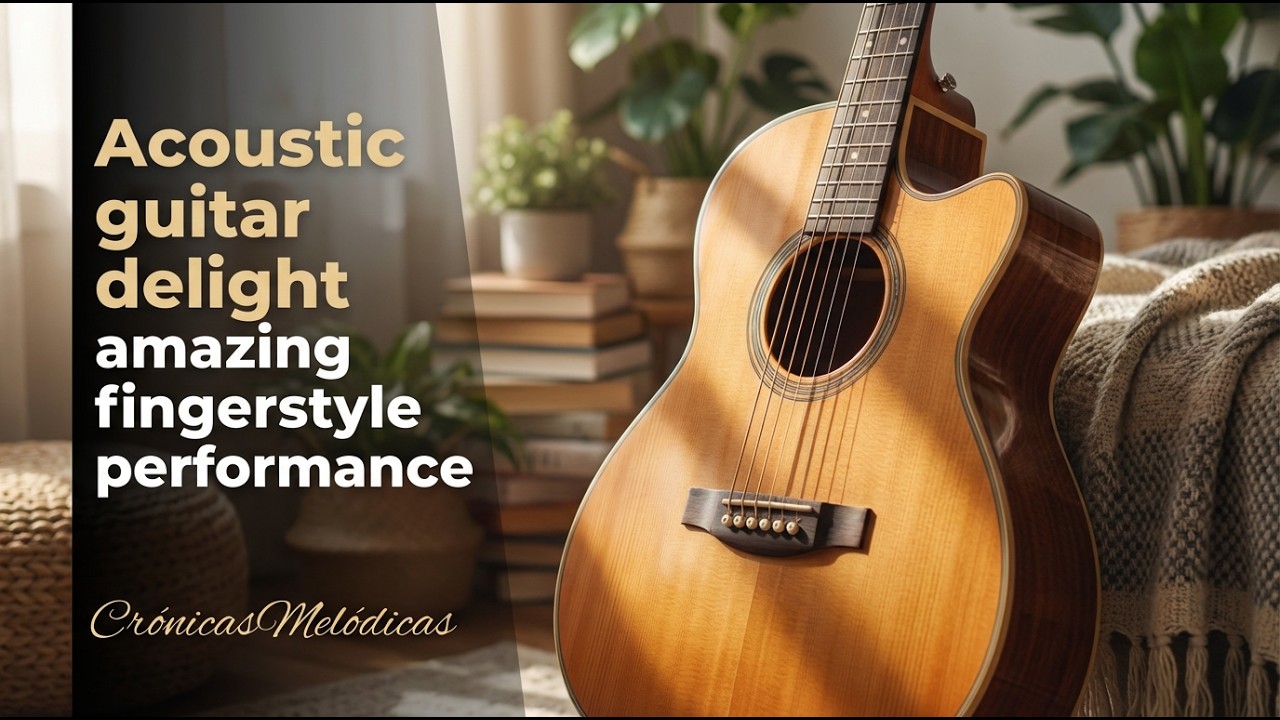 🎸 Relaxing Fingerstyle Guitar: Acoustic Guitar Delight for Study, Focus, and Calm ☕