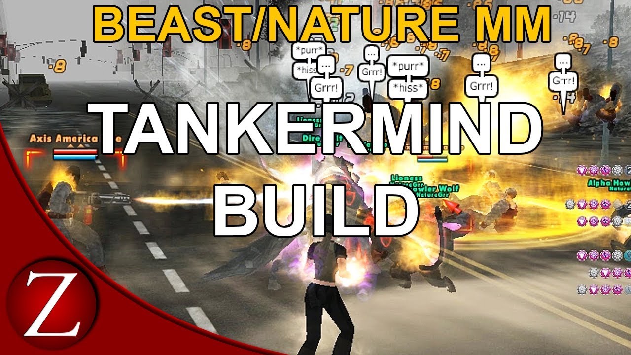 Tankermind | Beast/Nature Mastermind Build - City of Heroes Gameplay