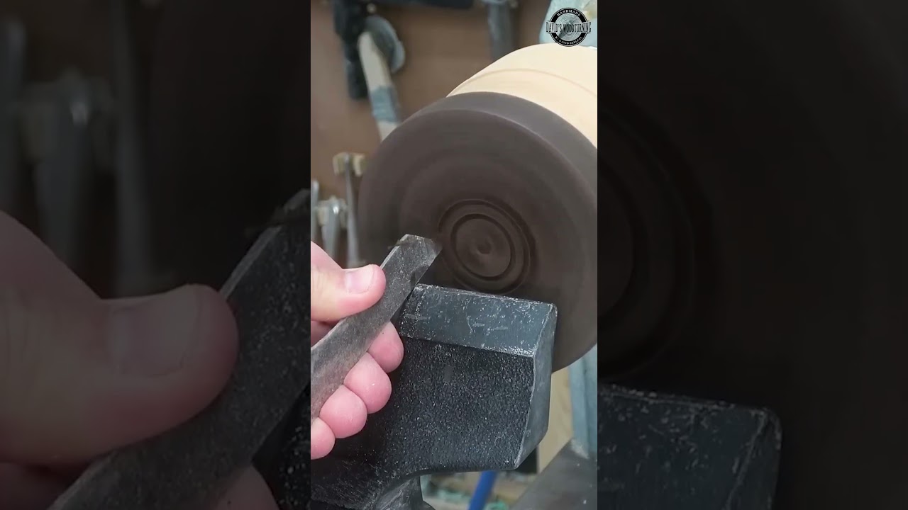 Woodturning Pine Cones to Night lamp: ASMR