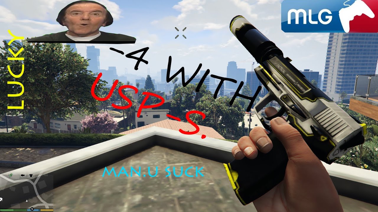 CS:GO: 4K with usp-s. Eco round. Highlight made wiccar