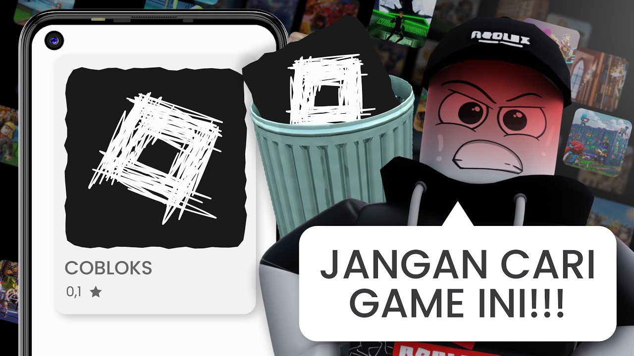 MIMIN CARI GAME ROBLOX PALSU!!! JANGAN DI DOWNLOAD!!!