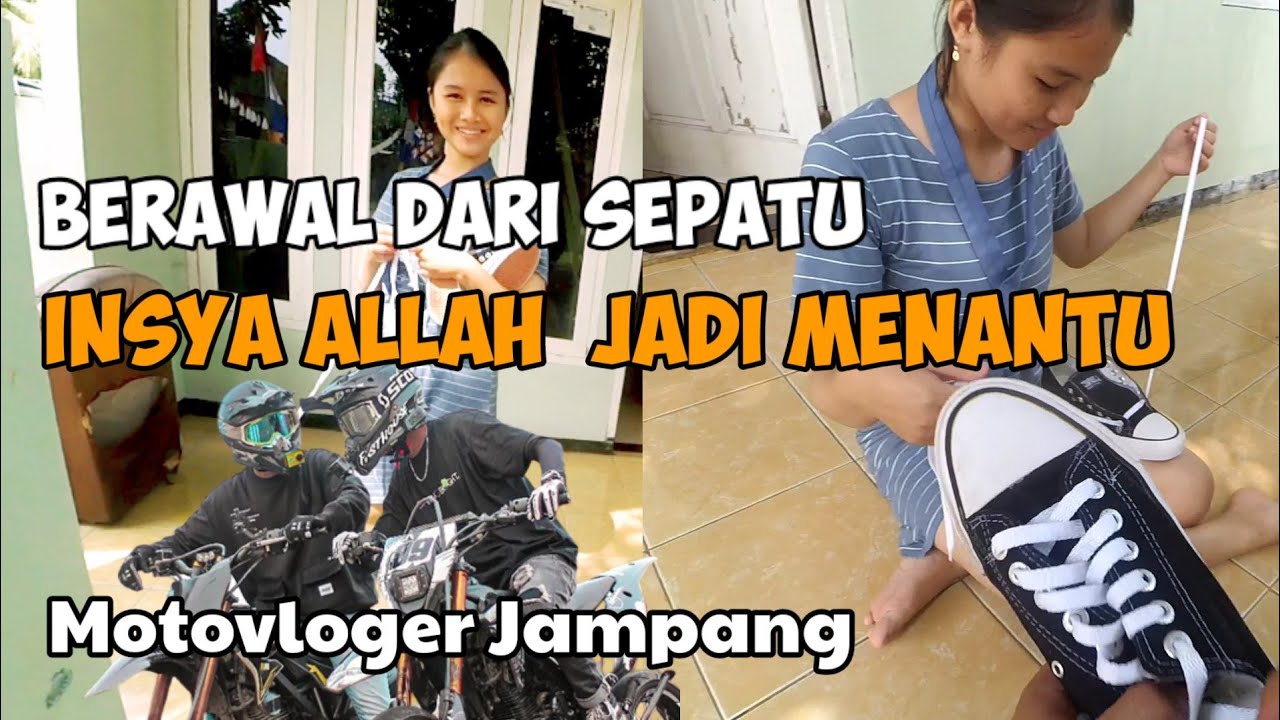 Berawal Dari Masang Tali Sepatu‼️Bondol Cantik Motovlog Jampang !!