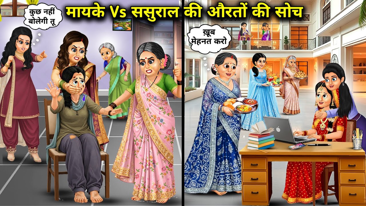 मायके vs ससुराल की औरतों की सोच||Thoughts of women in their parents' home vs. their in-laws' home