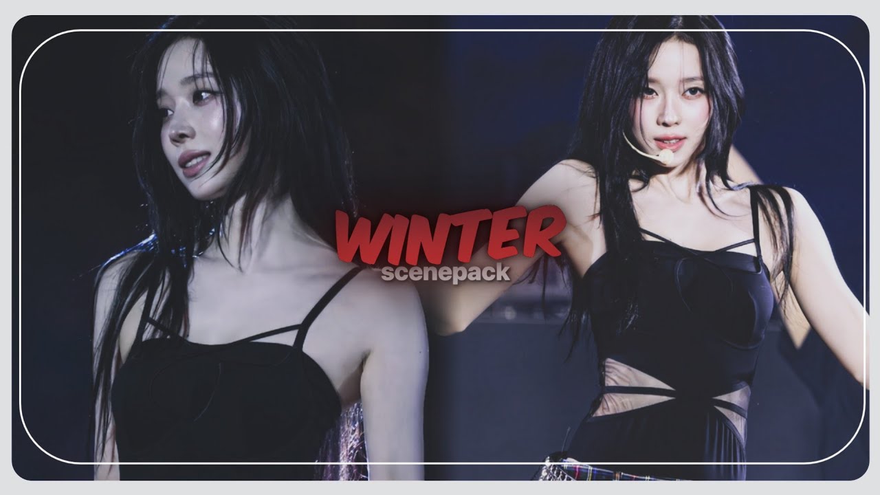 Aespa Winter TWIXTOR Clips for Edits