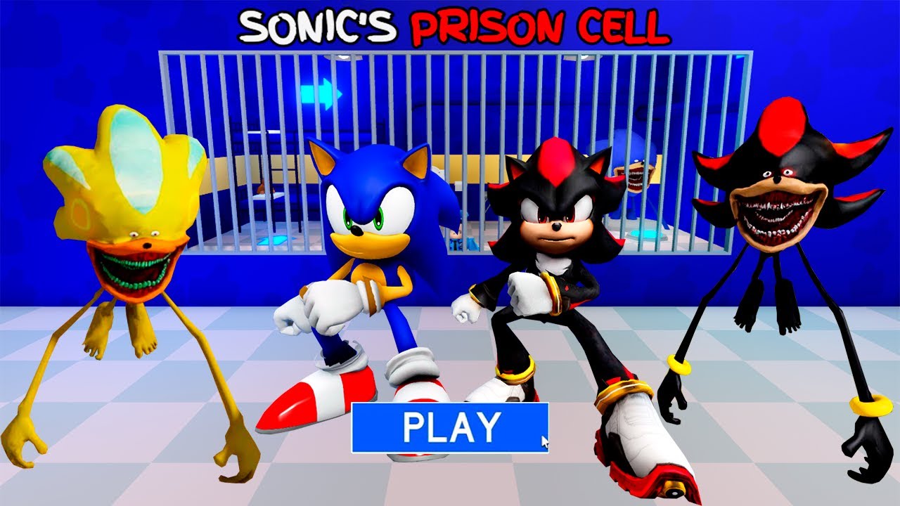 SONIC 3 PRISON RUN! OBBY Full Gameplay #roblox