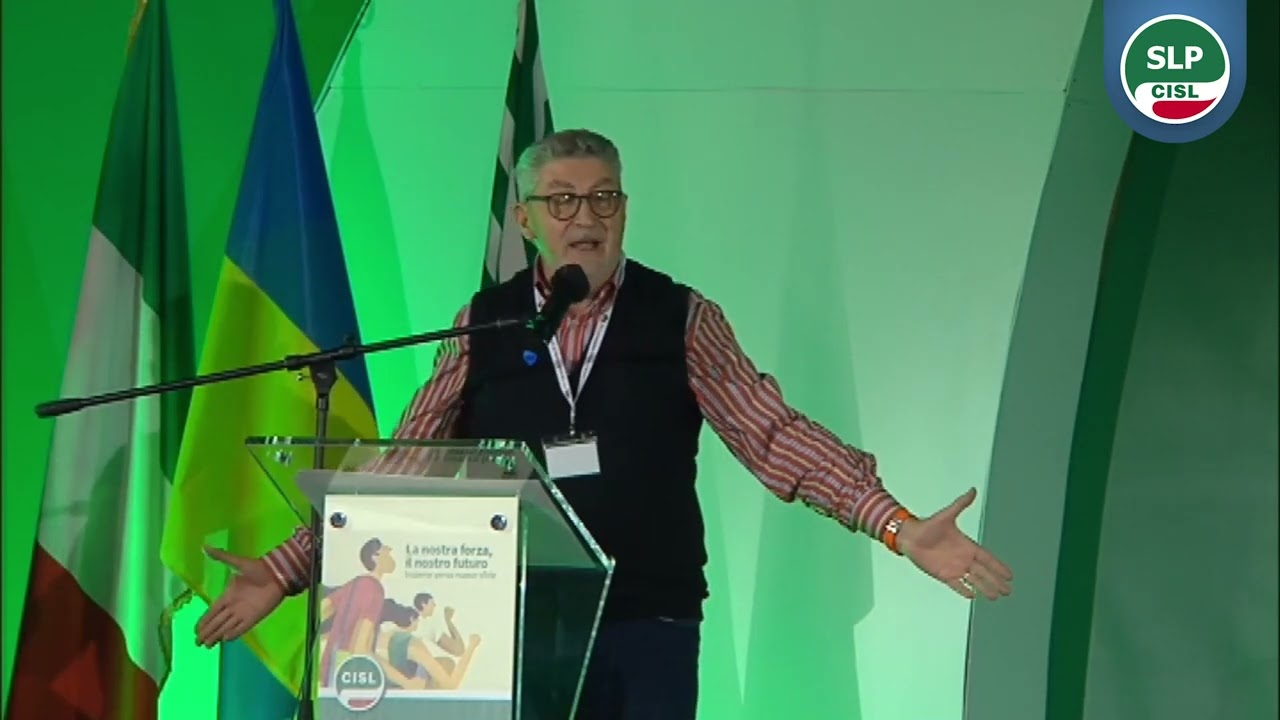 VIII Congresso Nazionale SLP CISL - L'intervento di Mario Petitto
