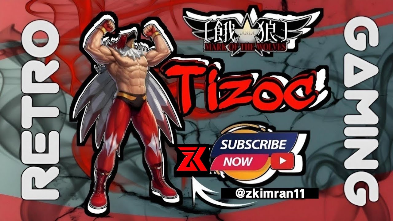 🎮Garou Mark⚡Of The Wolves🕹️Tizoc💥Game Play🔥Retro Fighting Game