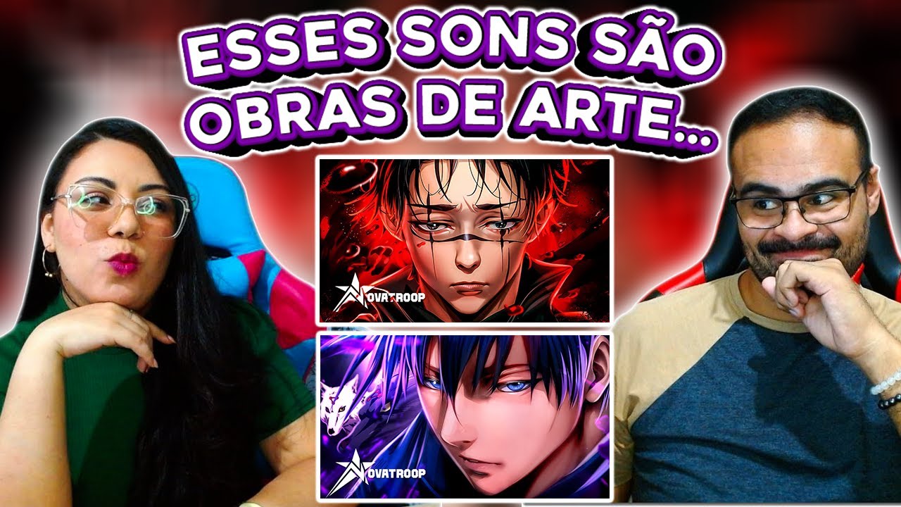 REACT EM CASAL Mahoraga | Novatroop | Megumi Fushiguro - Obra-Prima | Choso