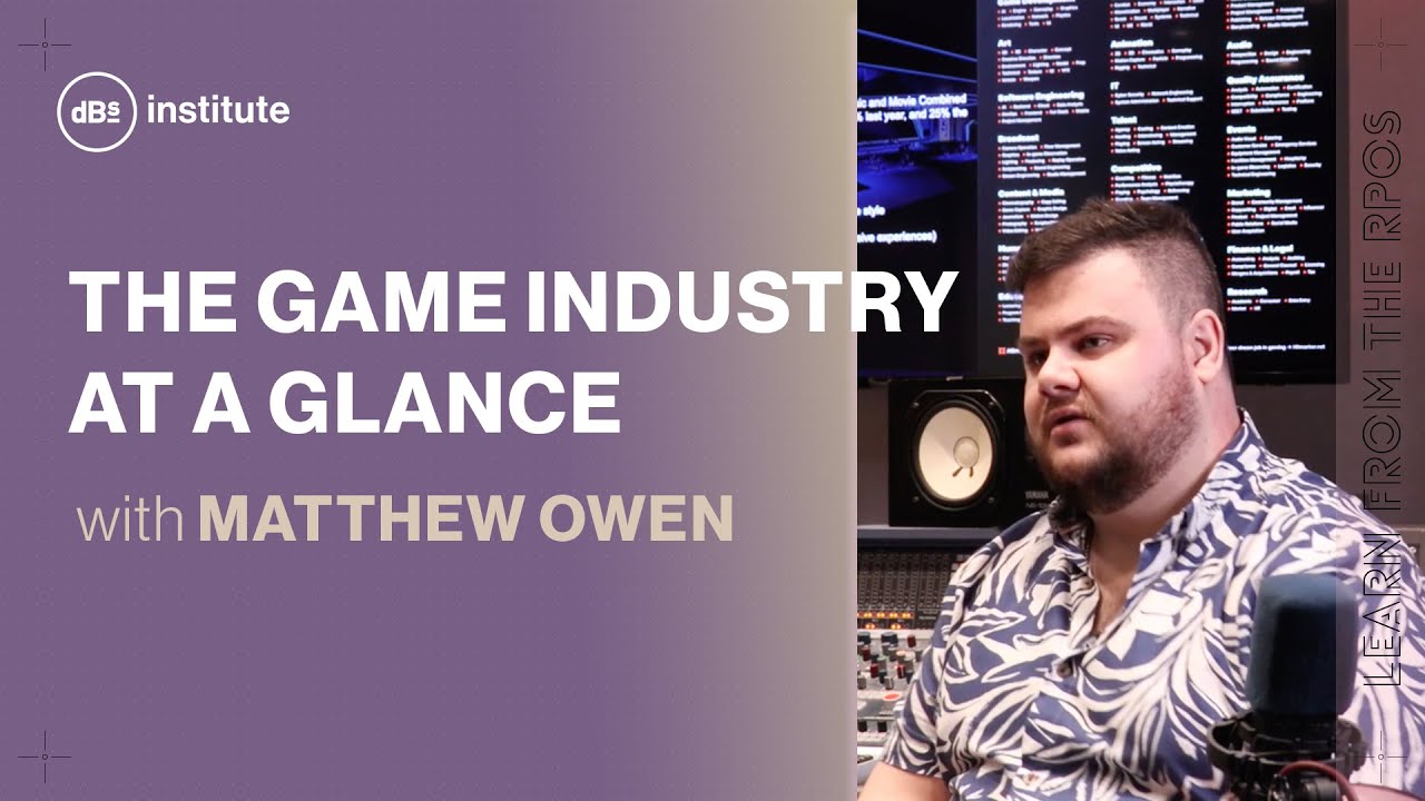 What it's like working in the game industry at a glance