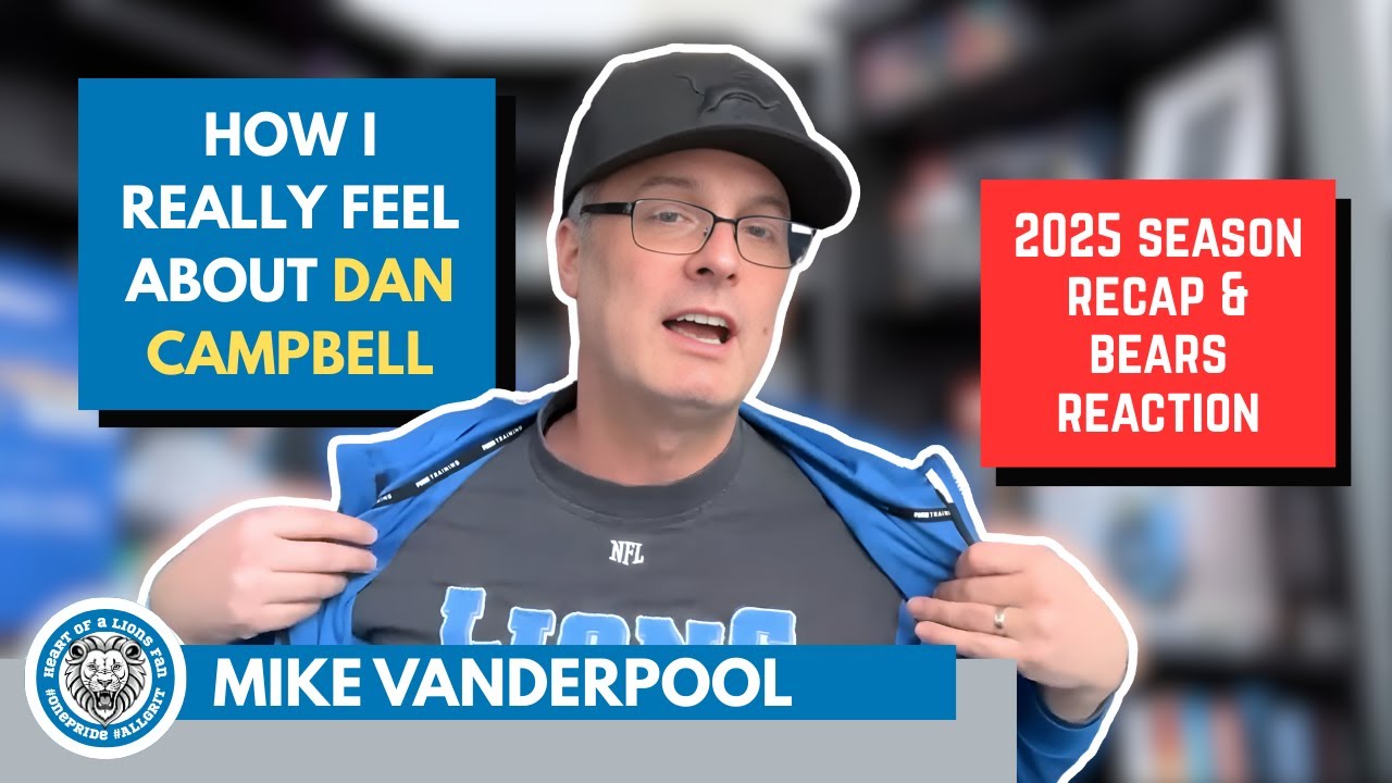 2025 Recap Detroit Lions Season and Reaction to Victory Over the Chicago Bears